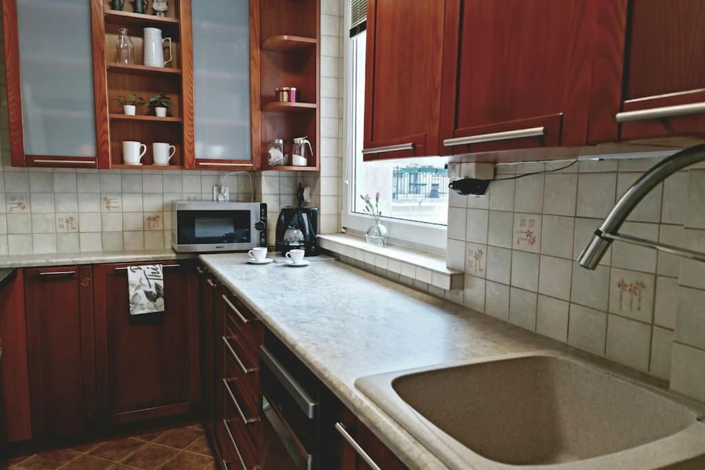 Apartament Zachodni Z Balkonem 4 Osoby Warschau Buitenkant foto